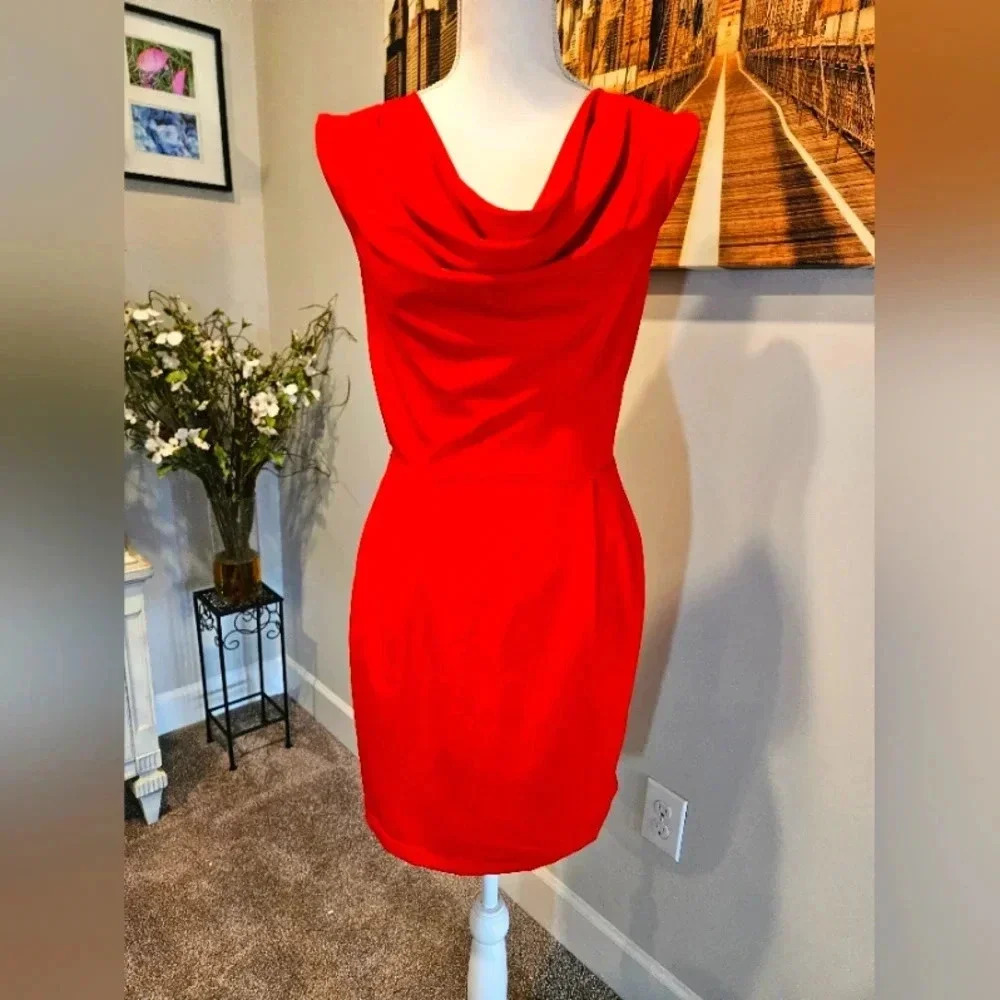 Fable scoop neck dress